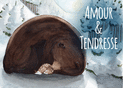 C&acirc;lin tendre dans la neige d'hiver